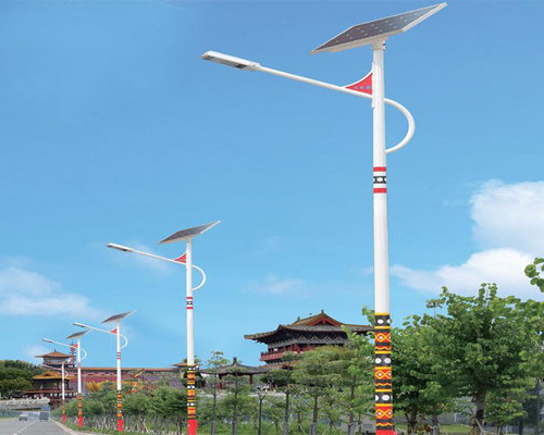 乃东民族特色路灯