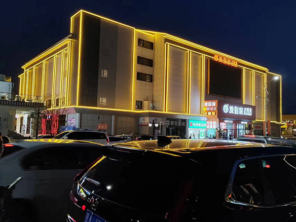 乃东楼体亮化 乃东楼体亮化